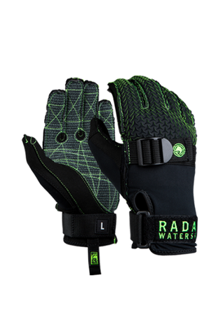 2024 Hydro-K Inside-Out Glove - Matte Black / Volt Green