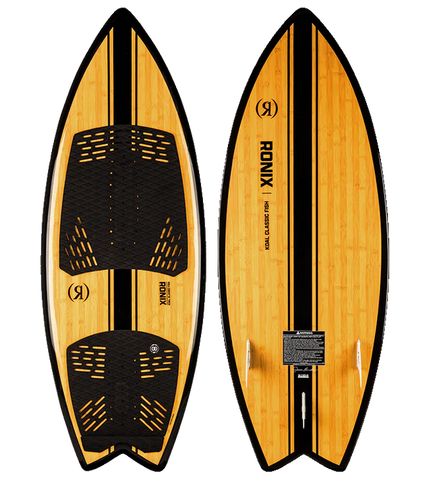 2024 Ronix Koal Classic FishGlossy Black / Bamboo