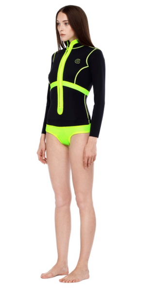 Glidesoul Spring Suit - 1MM - Lemon Black