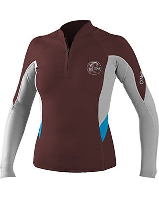 O'Neill Bahia Front-Zip 1MM - Myers/Lunar/Sky